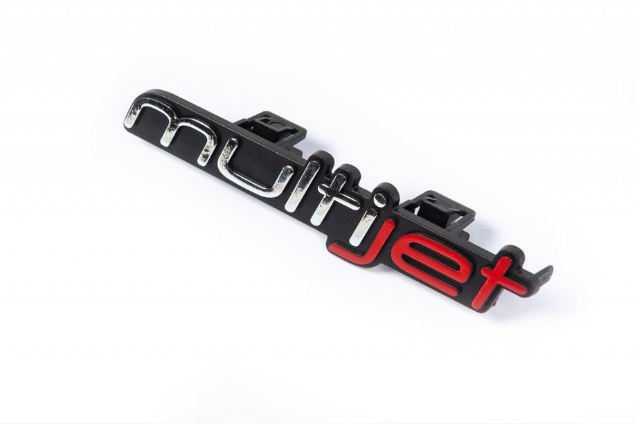 Opel Meriva 2010–2017 Multijet embleem (met clips) JET - helderrood Image