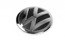 Volkswagen Caddy 2010–2015 Achterembleem (OEM-look) Draaideuren foto 1