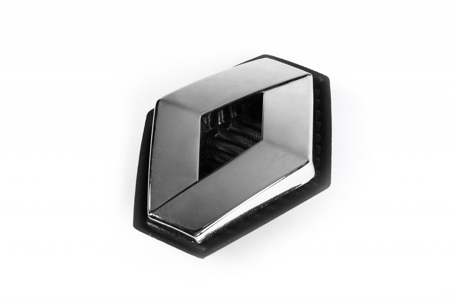 Renault Megane II 2004–2009 Voorste embleem (128 mm x 105 mm, Turkije) Image