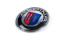 BMW 5 Serie E39 1996–2003 Alpina voor embleem (82 mm) foto 1