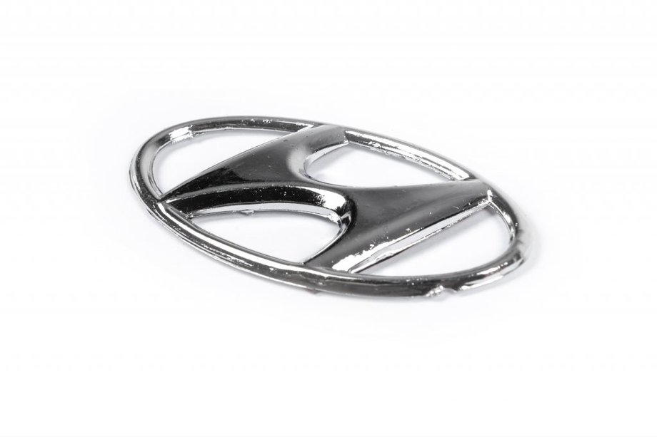 Hyundai Getz 2002– Embleem 86341 22300 (zelfklevend, 80 x 40 mm) Image