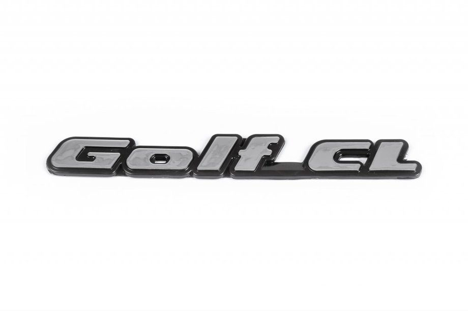 Volkswagen Golf 2 1983–1992 Embleem opschrift Golf CL 195 mm (Turkije) Image