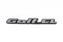 Volkswagen Golf 2 1983–1992 Embleem opschrift Golf CL 195 mm (Turkije) foto 1