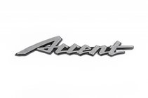 Hyundai Accent 2000–2006 Accent opschrift 16 cm (Turkije) foto 1