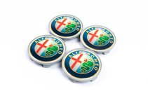 Alfa Romeo AlfaRomeo 68/64,5 mm V1 siliconen velgcenterkappen (4 stuks) foto 1