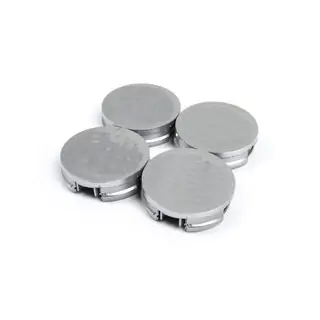 Naafdopjes voor velgen 52/56mm V4 Grijs (4 stuks)