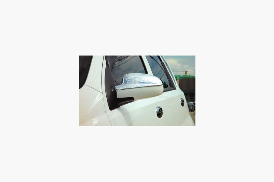 Chevrolet Aveo T200 2002–2008 Spiegelkappen bovenkant (2 stuks, kunststof) Image
