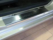 Hyundai I-10 2014–2017 Nathanika premium instaplijsten (4 stuks, RVS) foto 1