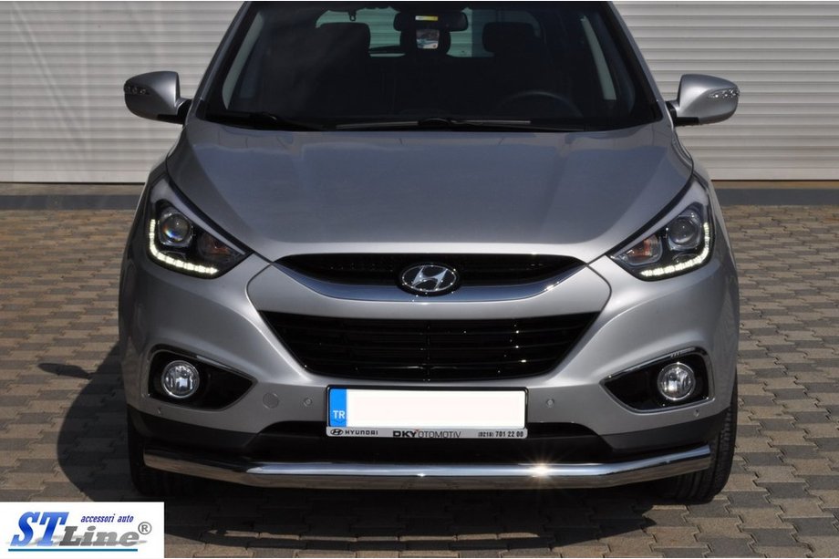 Hyundai IX-35 2010–2015 RVS voorste beschermbeugel ST008 Foto 3