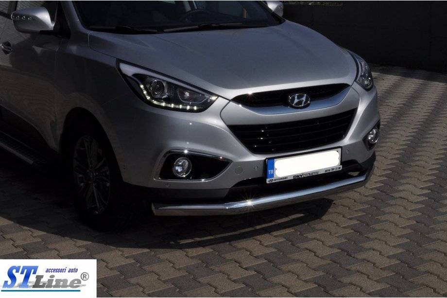 Hyundai IX-35 2010–2015 RVS voorste beschermbeugel ST008 Foto 4