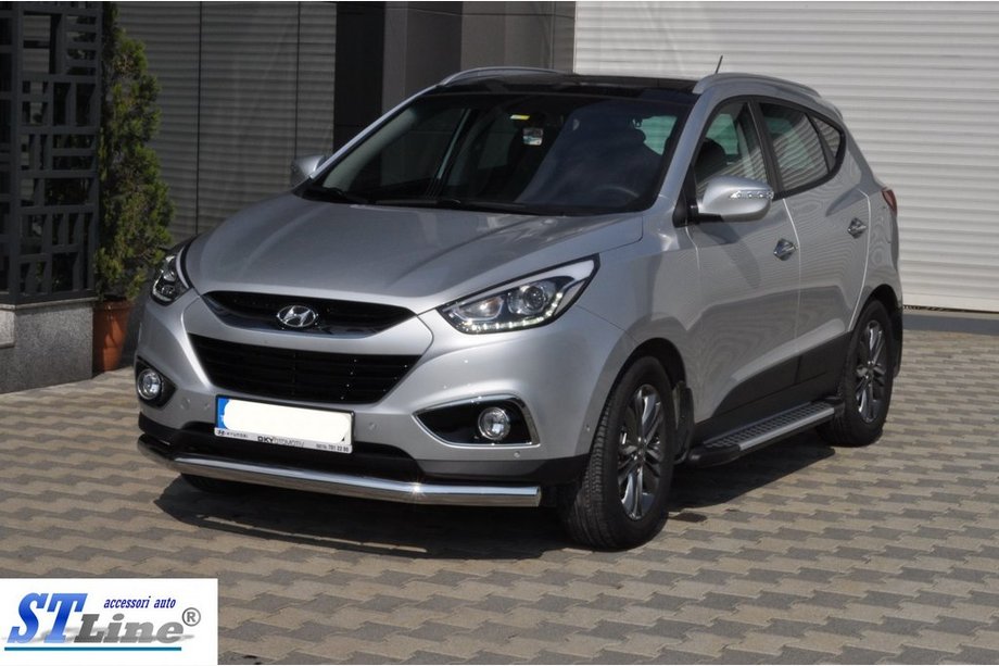 Hyundai IX-35 2010–2015 RVS voorste beschermbeugel ST008 Foto 5