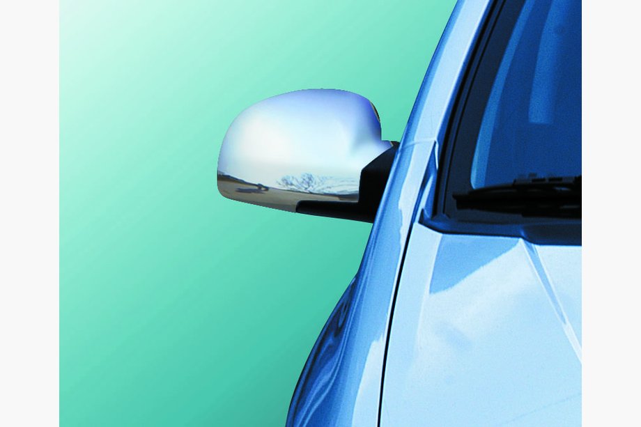 Hyundai Getz 2002– Spiegelkappen (set van 2, kunststof) Image