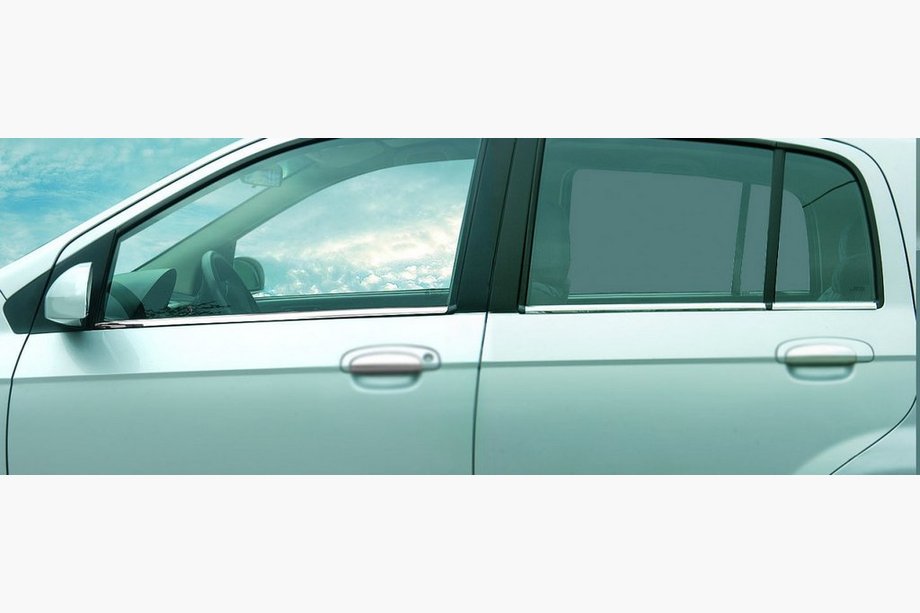 Hyundai Getz 2002– Buitenste RVS raamlijsten (set van 6) Foto 5