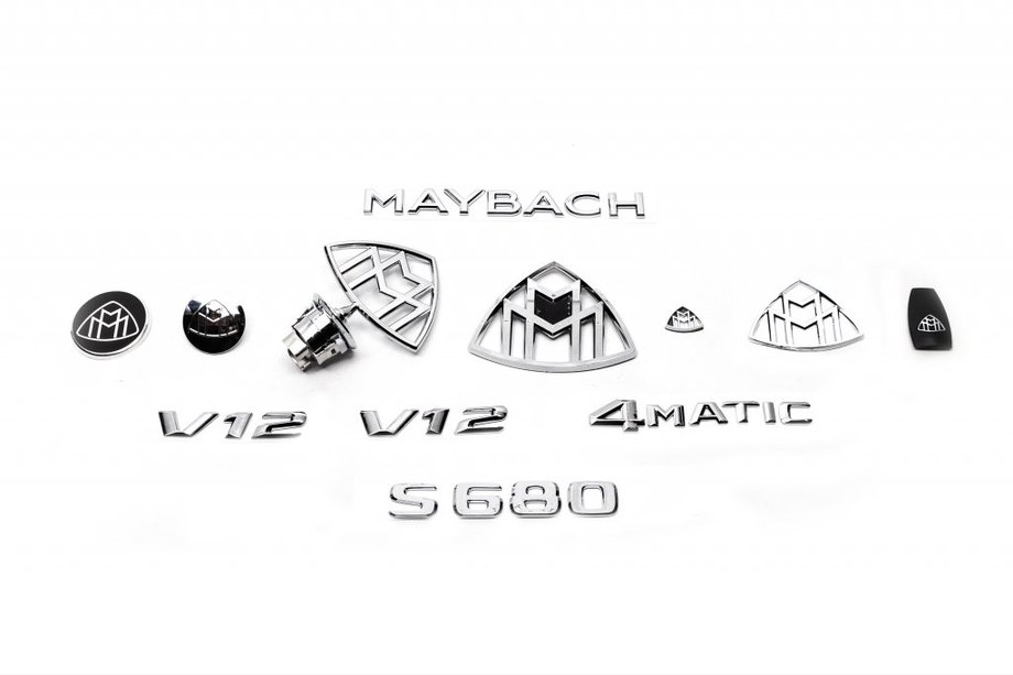 Mercedes-Benz Maybach embleemset Image