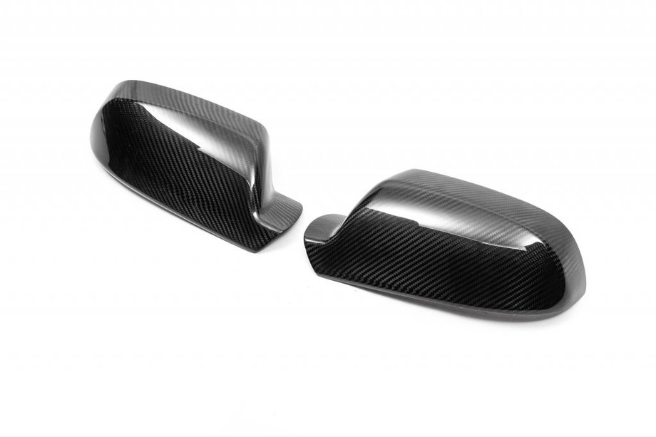 Audi A4 B6 2000–2004 B-KEUZE! Spiegelkappen (set van 2, carbon) Image