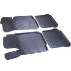 Volkswagen Jetta 2011–2018 Rubberen vloermatten met opstaande rand (4 stuks, Polytep) foto 2