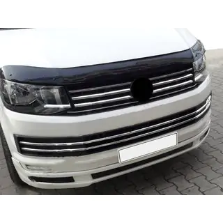 RVS bumpergrille sierlijsten 2015-2019 (6 stuks) foto 4