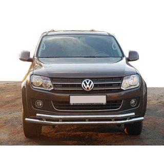 Frontbeschermbeugel ST018-2 (RVS) Volkswagen Amarok 2010–2022 foto 1