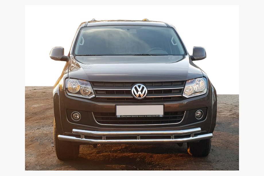 Volkswagen Amarok 2010–2022 Frontbeschermbeugel ST018-2 (RVS) Image