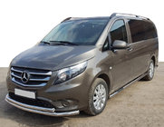 Mercedes Vito/V-klasse W447 2014– Voorbeschermbeugel ST014 (RVS) foto 1