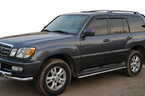 Lexus LX470 1998–2007 Dorpelbeschermers (2 stuks, RVS) foto 1
