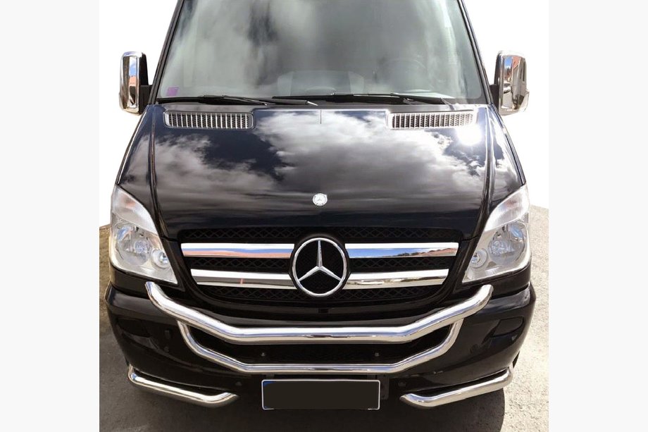 Mercedes Sprinter W906 2006–2018 Bullbar OM3-2 (2013+, RVS) Image