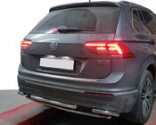 Volkswagen Tiguan 2016–2023 Achterbeschermbeugel AK001-2 (RVS) foto 5