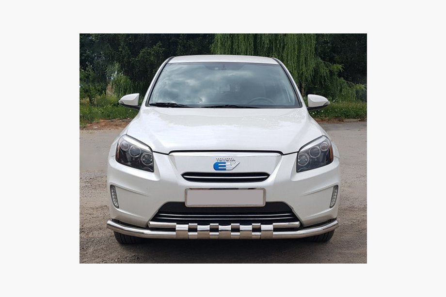 Toyota Rav 4 2006–2013 RVS voorbumperbescherming ST015 Image