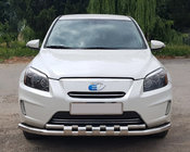 Toyota Rav 4 2006–2013 RVS voorbumperbescherming ST015 foto 1