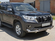 Toyota Land Cruiser Prado 150 2009–2023 Voorbeschermbeugel ST014 (RVS) foto 1