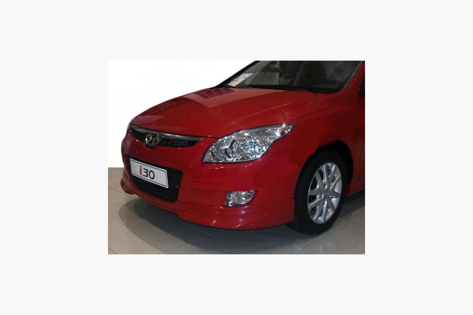 Hyundai I-30 2007–2011 Voorbumper onderlip (spuitklaar) Image