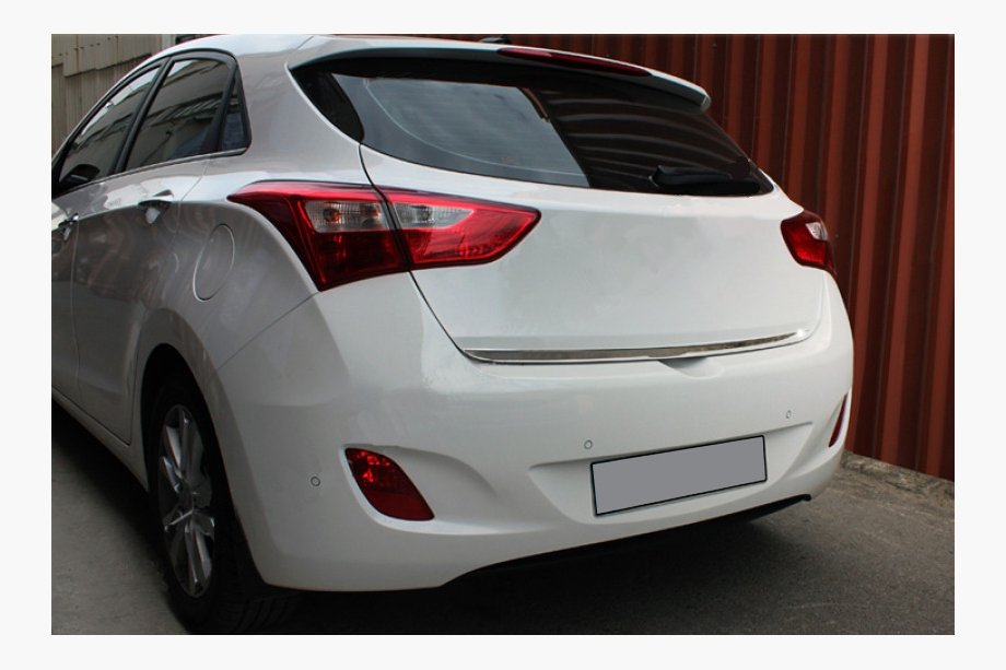 Hyundai I-30 2012–2017 RVS kofferklep rand (HB) Image