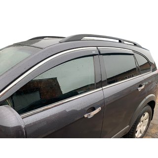 Raamwindschermen met chromen sierlijst (set van 4, Niken) Chevrolet Captiva 2006–2019 foto 1