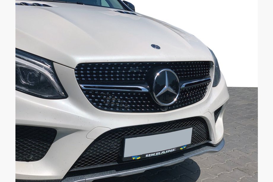 Mercedes GLE Coupé C292 2015–2019 Tuning radiatorgrille (Diamond Black) Image