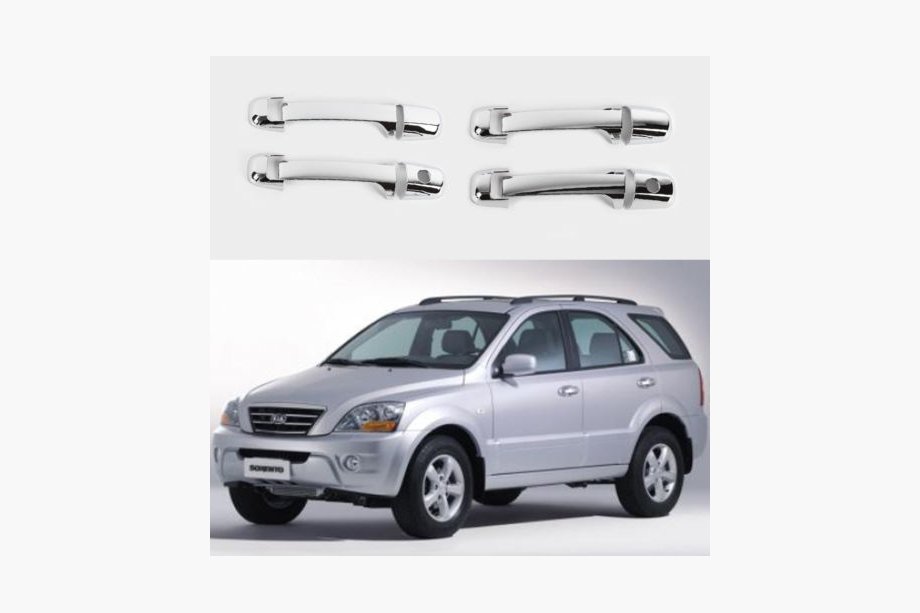 Kia Sorento I BL 2002–2009 UITVERKOOP!!! Deurgreep covers (set 4 stuks, kunststof) Image