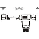 Chevrolet Epica 2006–2014 Interieur sierlijsten (MERIC) Aluminium foto 2