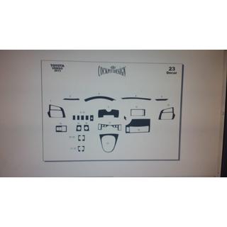 Dashboard sierlijsten (2013+) Toyota Verso 2009–2018 foto 2