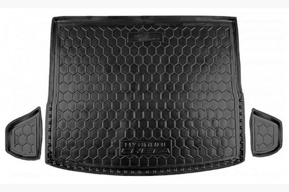 Hyundai Creta 2014–2020 Kofferbakmat (kunststof) Image