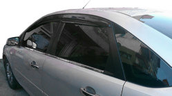 Ford Focus II 2008–2011 Raamdeflectoren SD/HB (4 stuks, Perflex Sport) foto 1