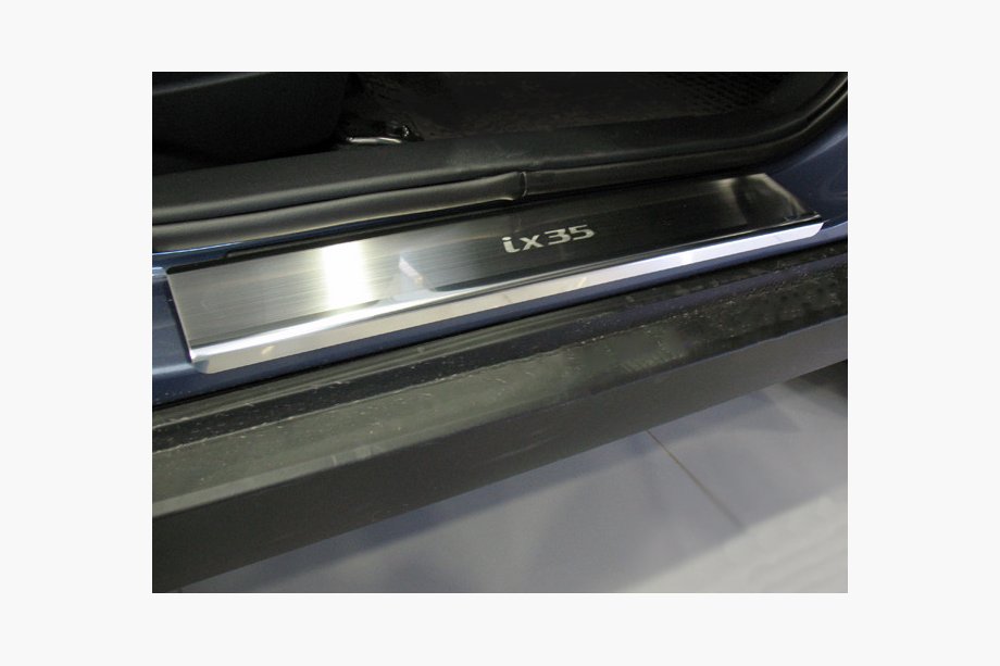 Hyundai IX-20 2010–2019 Nathanika premium instaplijsten (4 stuks, RVS) Image