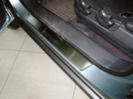 Hyundai Tucson JM 2004– Nataniko RVS dorpellijsten (set van 4) Premium - 3M tape, 0,8 mm foto 1