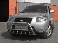 Hyundai Santa Fe 2 2006–2012 RVS bullbar WT003 foto 3