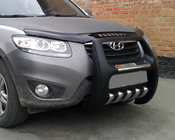 Hyundai Santa Fe 2 2006–2012 Bullbar (polyurethaan) foto 1