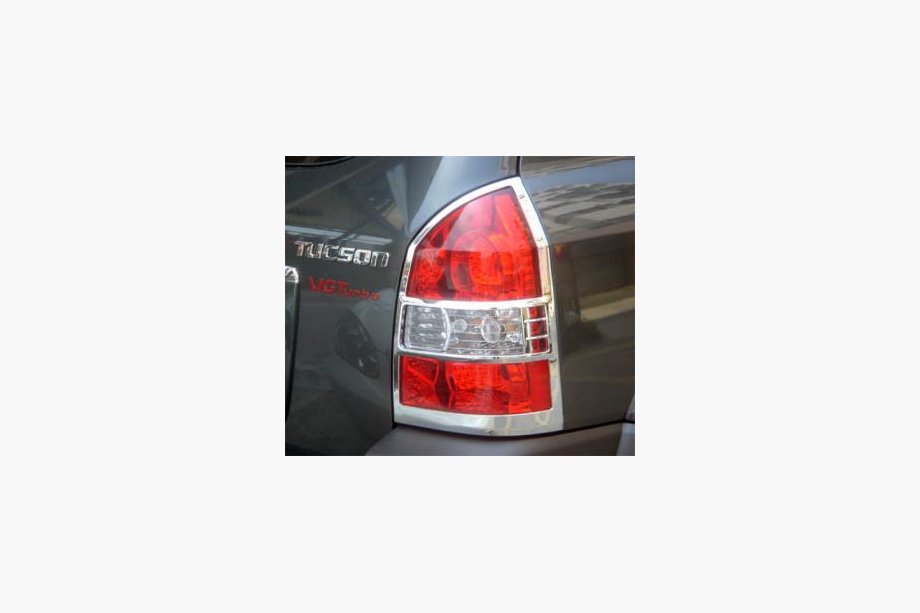 Hyundai Tucson JM 2004– Achterlicht afdekkappen (2 stuks, kunststof) Image