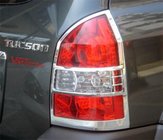 Hyundai Tucson JM 2004– Achterlicht afdekkappen (2 stuks, kunststof) foto 1