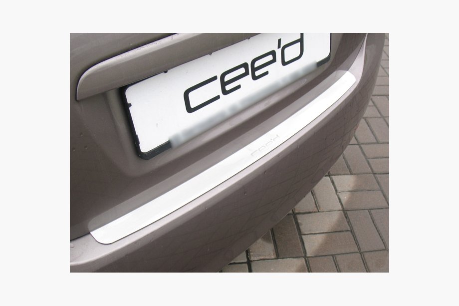 Kia Ceed 2007–2012 Achterbumperbeschermer Nataniko (HB, RVS) Image