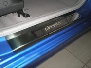 Kia Picanto 2004–2011 Nathanika premium instaplijsten (4 stuks, RVS) foto 1