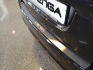 Kia Venga 2010–2019 Achterbumperbeschermer Natanika (RVS) foto 1
