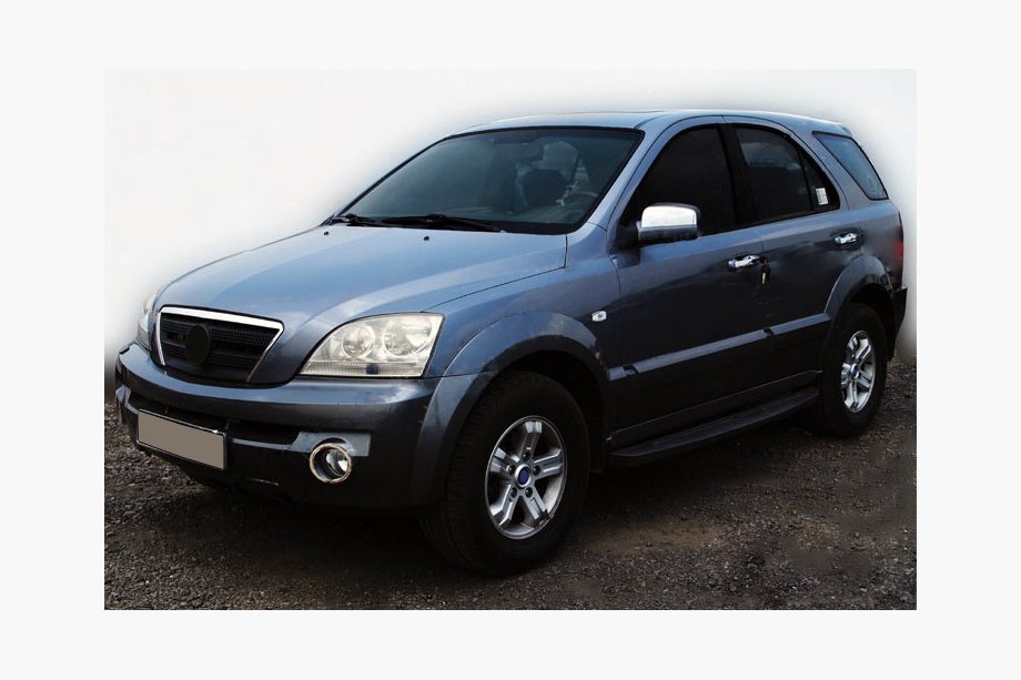 Kia Sorento I BL 2002–2009 RVS omlijsting voor mistlampen (set 2 stuks) Image