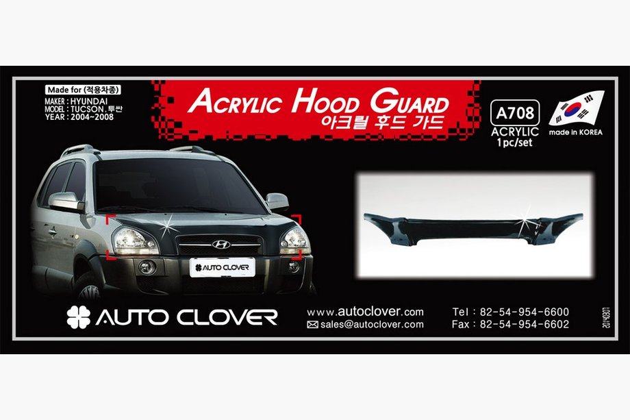 Hyundai Tucson JM 2004– Motorkapdeflector (Korea) Image